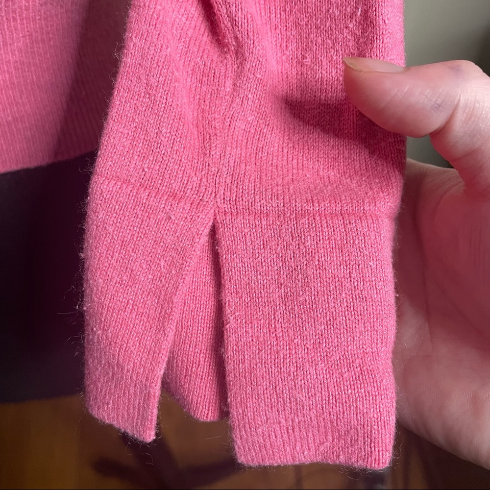 Moda International Girls' Pink X-Large Crop Cardigan - Picture 5 of 10